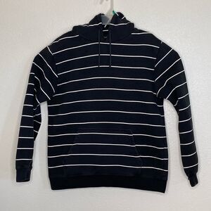 ICEBALL The Clothing Co. Men’s Striped Black Thick Hoodie Size XL